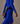 Robe maille col roulé - Bleu Outremer