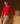Jersey de cachemir con cuello redondo - Naranja Corail