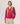 Pullover mit V-Ausschnitt aus Merinowolle – Toned Pink
