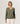 Pullover mit V-Ausschnitt aus Merinowolle – Olivgrün