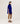 Poncho cachemire - Bleu Outremer