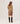 Pull col rond en cachemire - Marron Camel