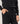 Pantalón jogging de cachemira de 2 capas - Negro