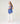 Silk turtleneck twin-set - Blue Grey
