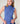 Silk turtleneck twin-set - Blue Grey