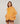 Wrzosowy sweter oversize z kapturem - Jaune
