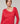 Jersey de lana merino con cuello asimétrico - Framboise