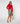Rundhalspullover aus Merinowolle – Rot