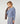 Pull col rond en maille - Bleu