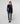 Cashmere crew-neck sweater - Marine
