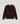 Cashmere Henley sweater - Marron Fonce