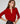 Cashmere Henley sweater - Rouge