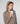 Cashmere hooded jacket - Taupe