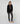 Cashmere hooded jacket - Noir