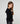 Cashmere hooded jacket - Noir