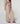 Cashmere wide-leg trousers - Beige