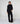 Cashmere wide-leg trousers - Noir