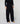Cashmere wide-leg trousers - Noir